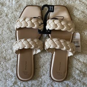 Double Braided Strap Sandals